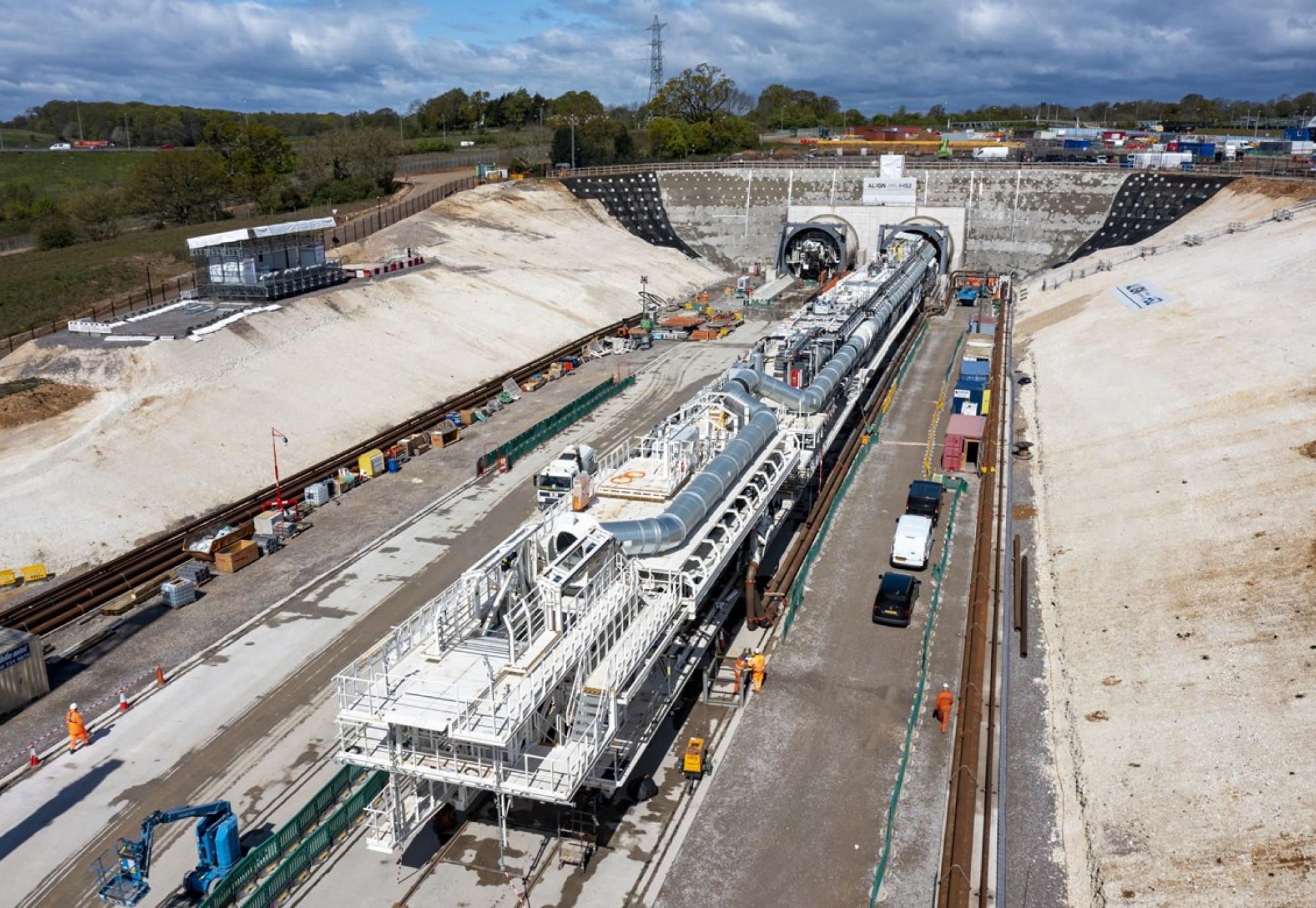 HS2 make history as it launches first giant Tunnel Boring Machine
